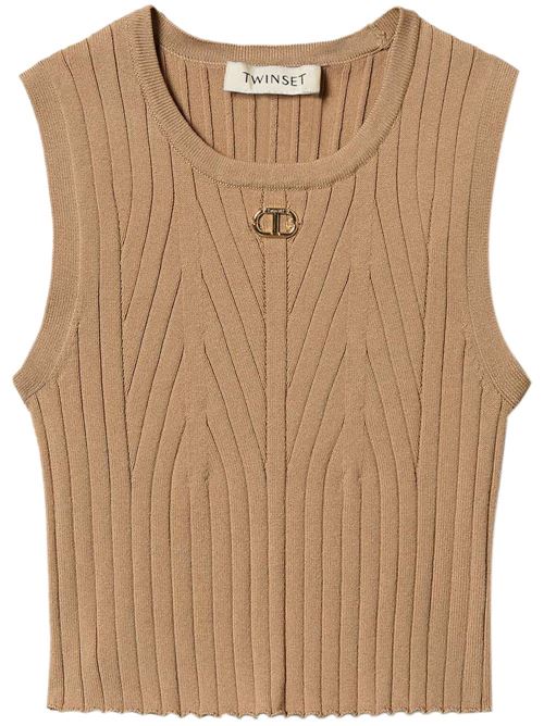 Canotta bambina girocollo TWINSET Kids | 251GJ340400310
